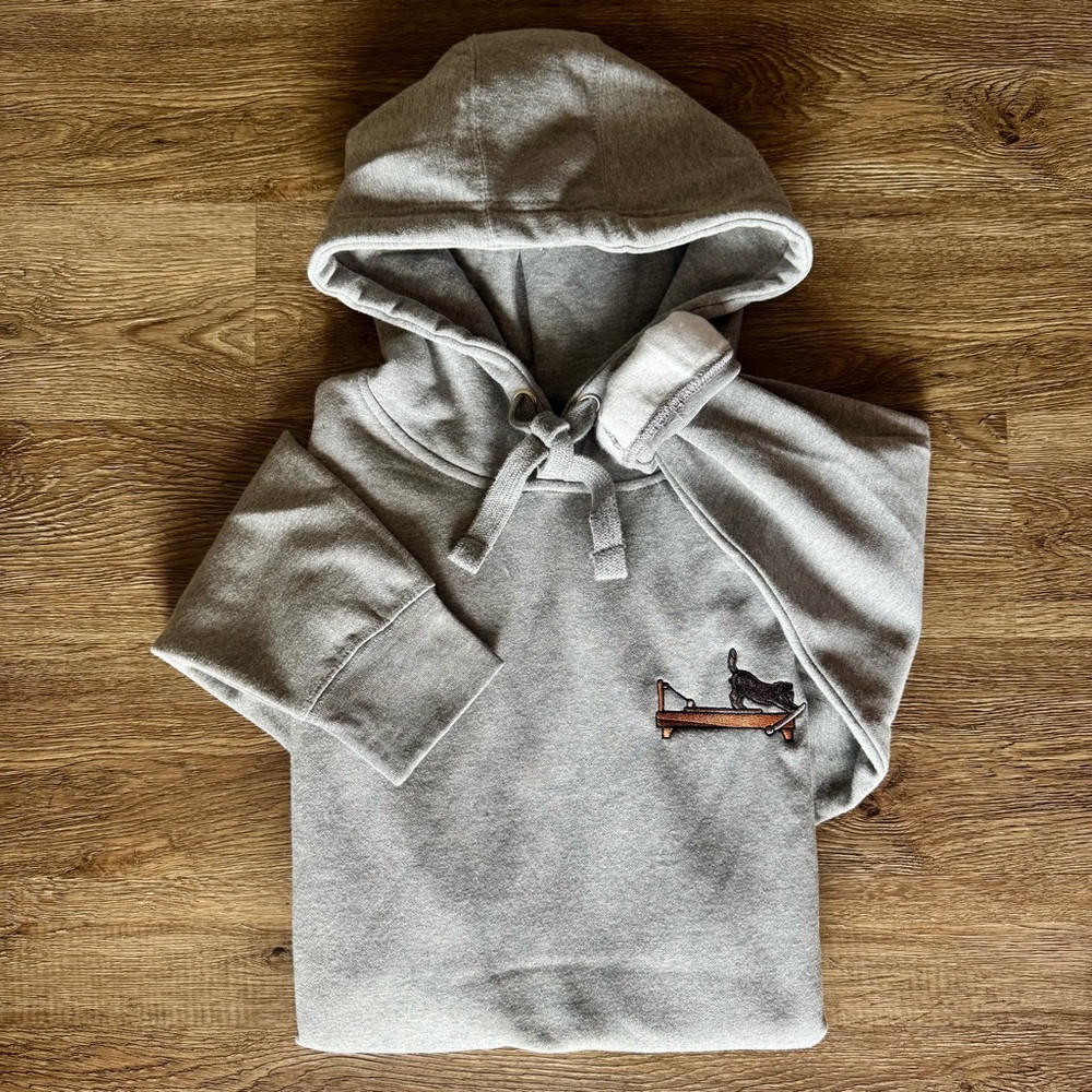 NWOT Yorkie Pilates Hoodie